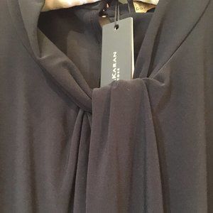 NWT - Donna Karan Black sleeveless blouse